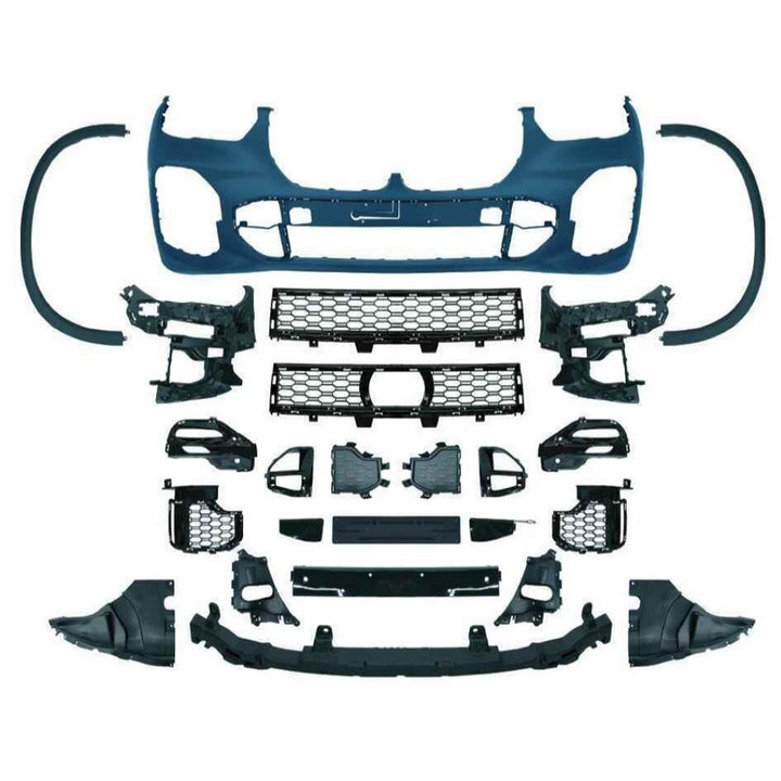 Car Craft Compatible With Bmw X5 G05 2019-2022 Front Bumper Upgrade Convert To M Sport Mp M Performance Mt M Tech Bodykit Wheel Arch G05/g18-005 Gc