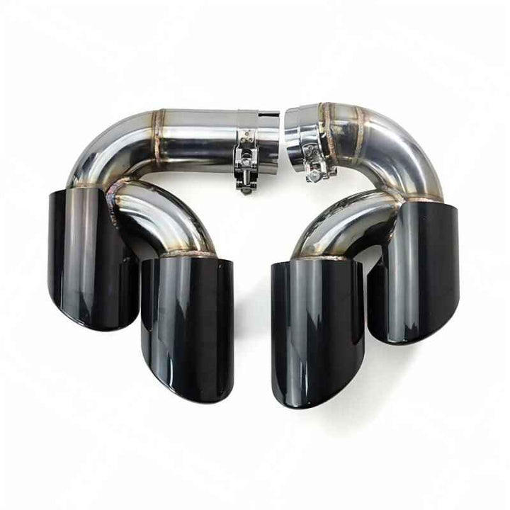 Car Craft Compatible With Bmw X5 X6 G05 G06 2018-2022 Exhaust Tips Tail Pipe Midpipe Muffler With Clamp G05/g18-016 Gc