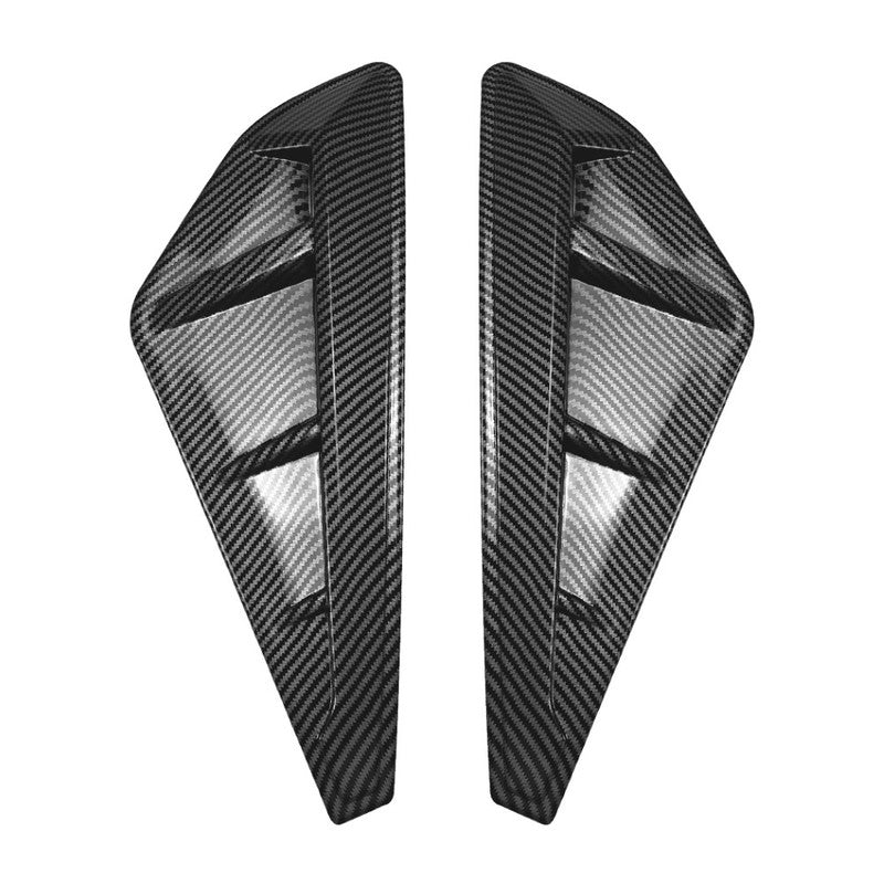 Car Craft Compatible With Bmw X5 G05 2019-2022 M Sport Side Fender Vent Cover Trim Skirt Flag Zst-1285 Cf Carbon Fiber Look
