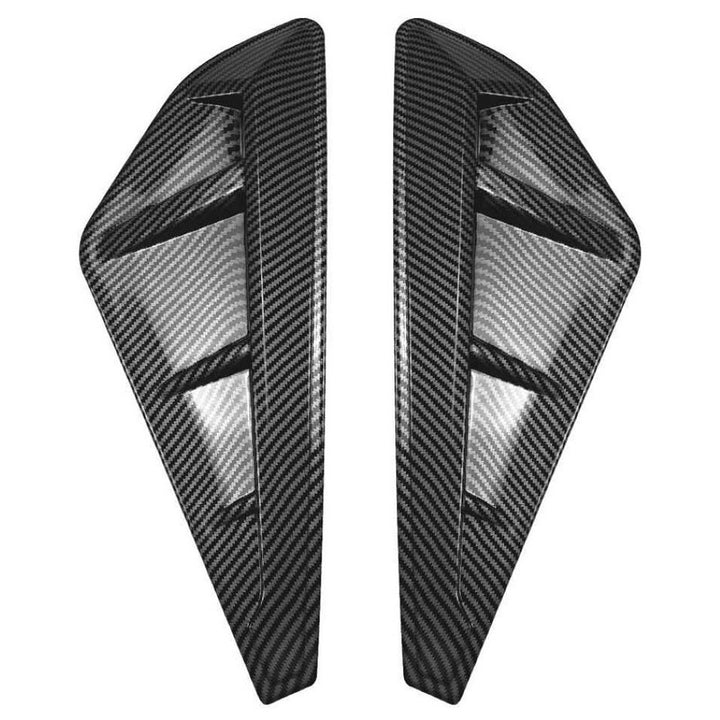Car Craft Compatible With Bmw X5 G05 Lci 2023+ Side Fender Air Vent Trim Cover Wing Air Flow Intake Cover Zst-1190 Cf Carbon Fiber Look