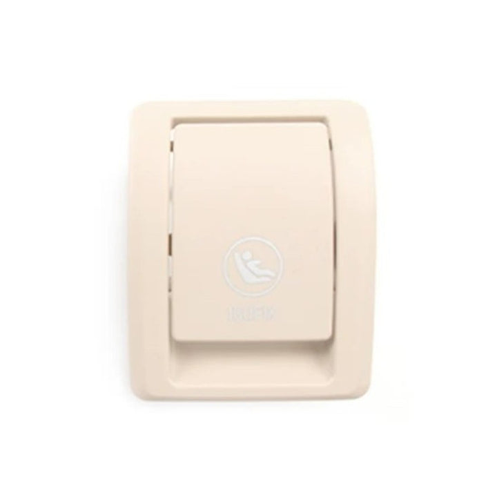 Car Craft Compatible With Bmw X5 G05 X7 G07 2019-2025 Rear Child Seat Anchor Safety Isofix Restraint Backseat Buckle Covers 52208491147 Beige Assembly CC-9033