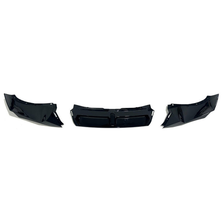 Car Craft Compatible With Bmw X5 G05 2023+ M Sport X5m Front Bumper Lip Splitter Skirts Trim V Ten Vten Style - CAR CRAFT INDIA