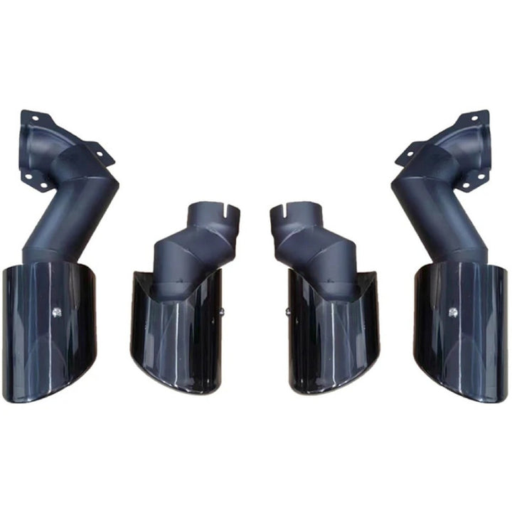 Car Craft Compatible With Bmw X5 X6 G05 G06 Lci 2023+ Exhaust Tips Tail Pipe Midpipe Muffler With Clamp G05/g18-019 Gc