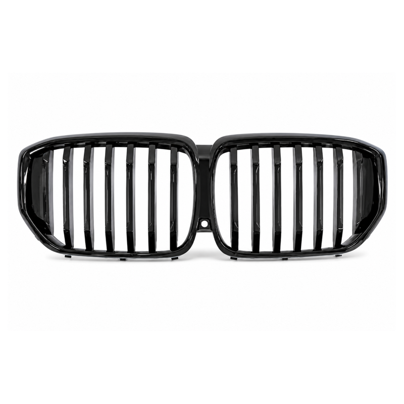 Car Craft Compatible With Bmw X5 G05 Lci 2023-2026 M Sport Mt M Tech Front Bumper Show Grill Single Glossy Black Gc G05 G18 004