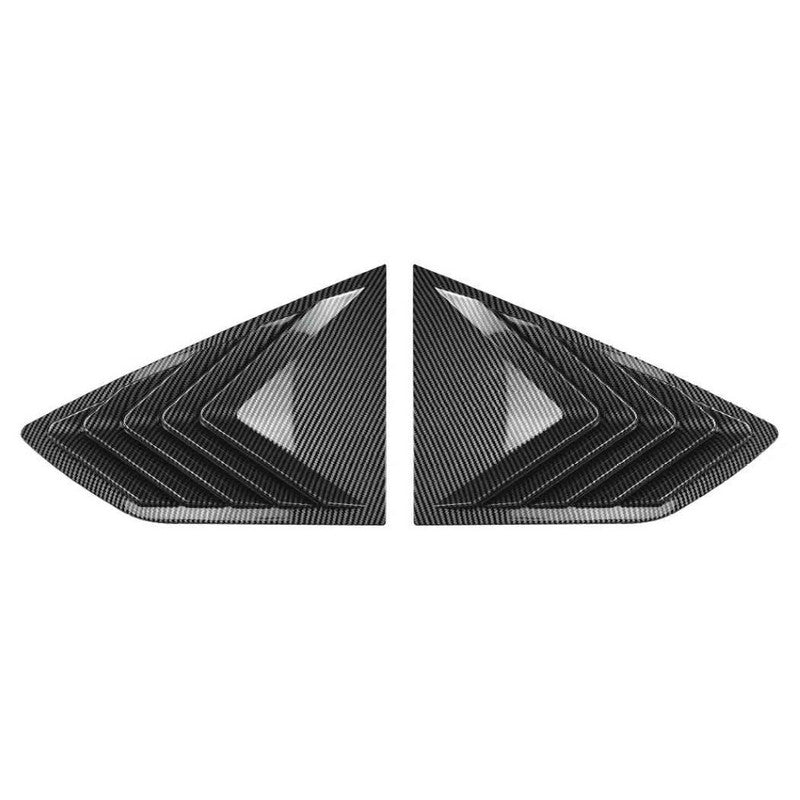 Sticker Louver Car Craft Compatible With Bmw X6 G06 2019-2024 Car Rear Window Louvers ...