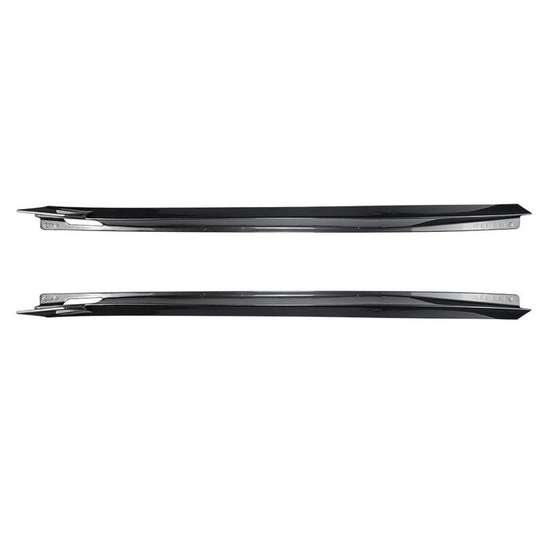 Car Craft Compatible With Bmw X7 G07 2019-2026 M Sport Side Skirt Splitter Trim Running Board Zst-1505 Cf Carbon Fiber Look