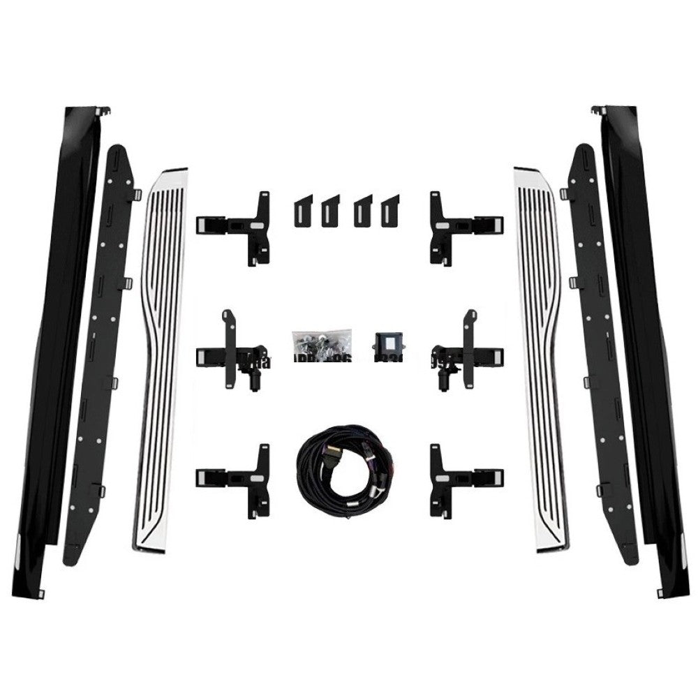 Car Craft Compatible With Bmw X7 G07 2019-2025 Automatic Deployable Electric Side Step Retractable Ladder Pedal Running Boards Side Step Car With Fixed Side Step Mhb Style