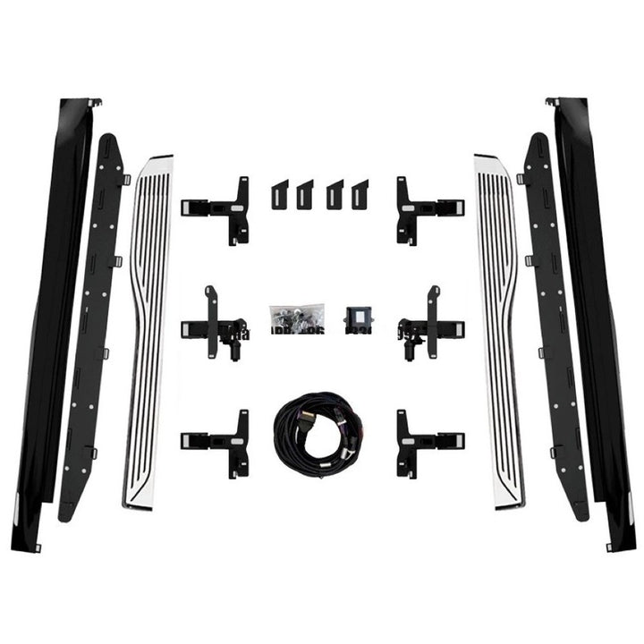 Car Craft Compatible With Bmw X7 G07 2019-2025 Automatic Deployable Electric Side Step Retractable Ladder Pedal Running Boards Side Step Car With Fixed Side Step Mhb Style