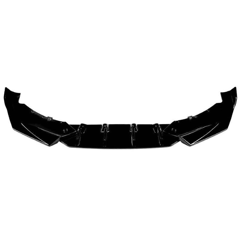 Car Craft Compatible With Bmw 7 Series G11 G12 Lci 2019-2022 M Sport Front Bumper Lip Splitter Skirts Zst-1440 Gb Glossy Black - CAR CRAFT INDIA
