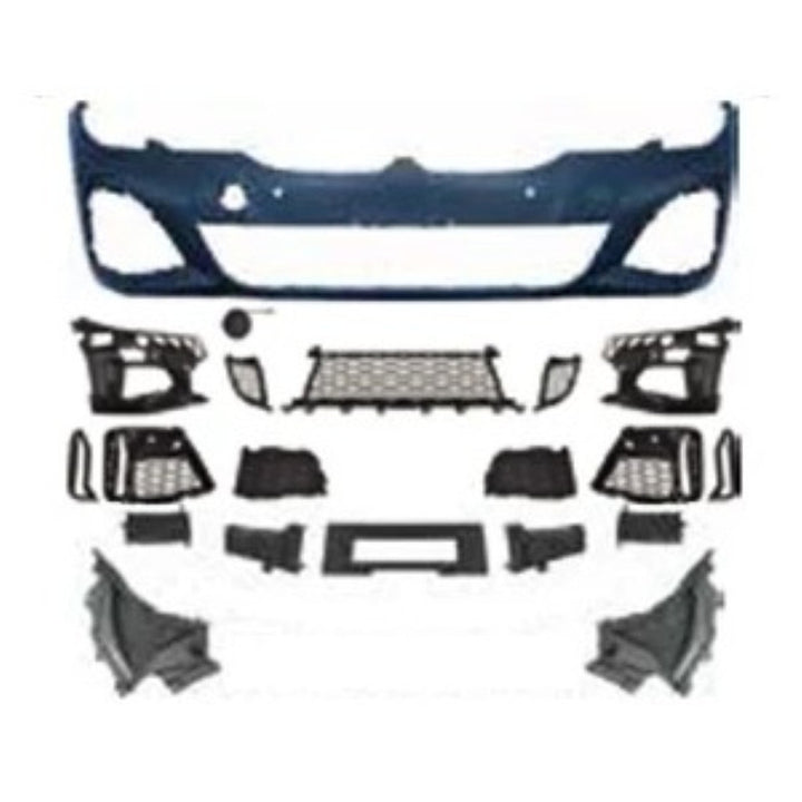 Car Craft Compatible With Bmw 3 Series G20 2019-2022 M340d M340i 330 340 Upgrade Facelift Convert To M Performance M Sport M Tech M-tech Bodykit Bumper Body Kit Front Bumper Assembly Gc G20/28-004