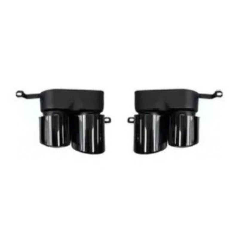 Car Craft Compatible With Bmw 3 Series G20 G28 2019-2026 M340 M330 M Sport Bumper Rear Exhaust Tip Pipe V Ten Vten Style - CAR CRAFT INDIA