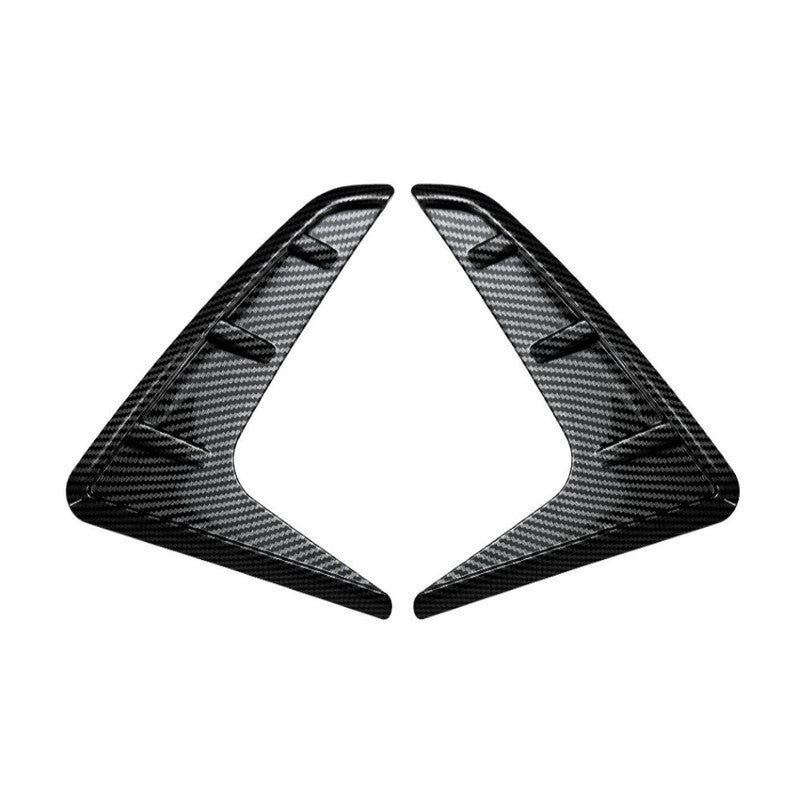 Car Craft Compatible With Bmw 3 Series G20 G28 2019-2025 Side Fender Vent Cover Trim Skirt Flag Zst-1480 Cf Carbon Fiber Look