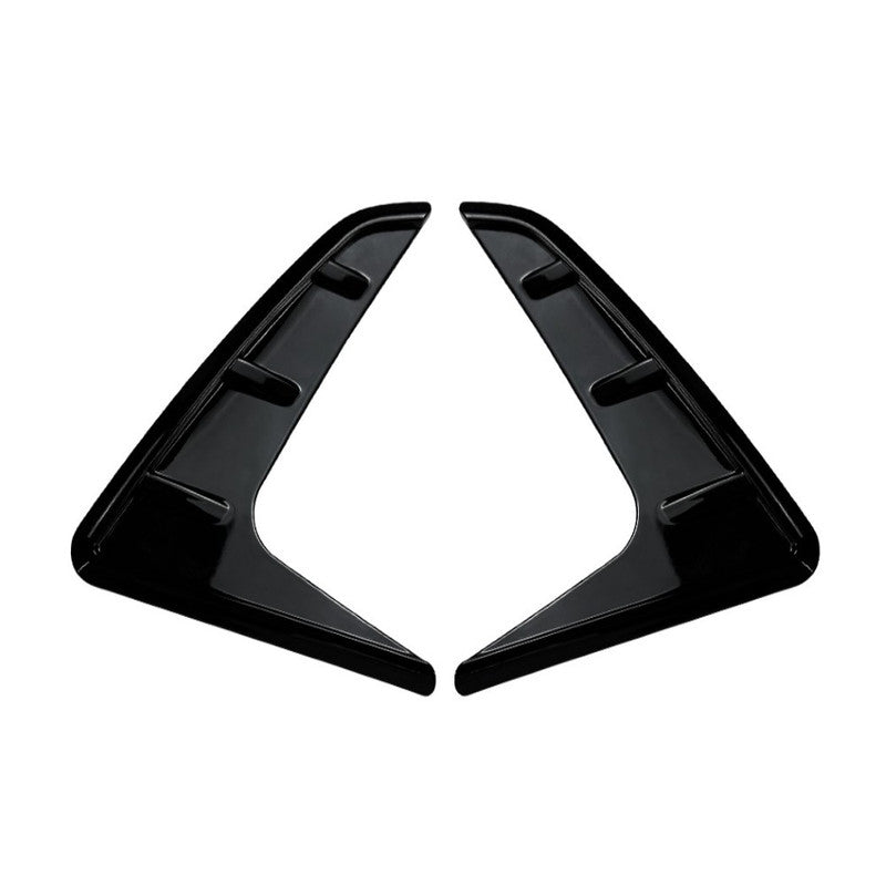 Car Craft Compatible With Bmw 3 Series G20 G28 2019-2025 Side Fender Vent Cover Trim Skirt Flag Zst-1480 Gb Glossy Black