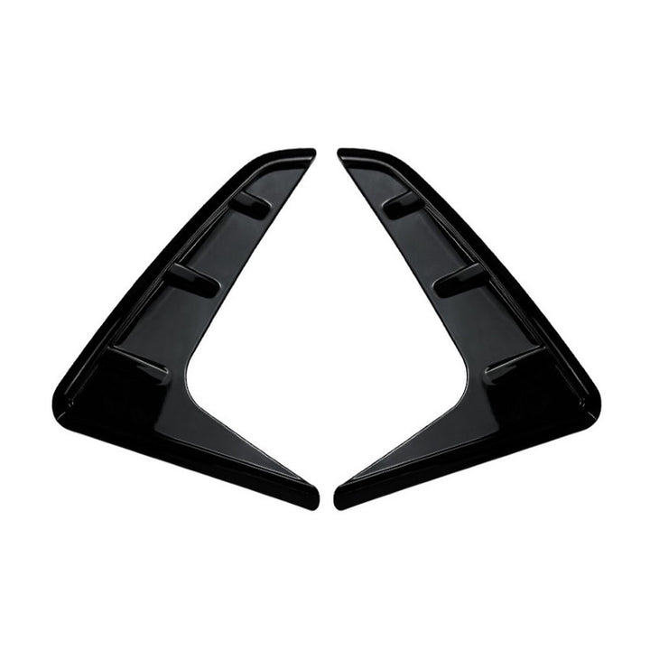 Car Craft Compatible With Bmw 3 Series G20 G28 2019-2025 Side Fender Vent Cover Trim Skirt Flag Zst-1480 Gb Glossy Black
