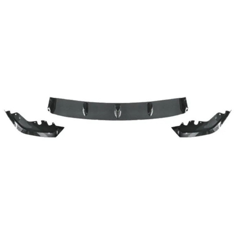 Car Craft Compatible With Bmw 3 Series G20 G28 2019-2022 M Sport M Performance M8 Front Bumper Lip Splitter Skirt Trim Glossy Black Gc G20/28-024