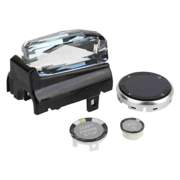 Car Craft Compatible With Bmw 2 Series F44 3 Series G20 7 Series G12 G70 G26 X3 X4 X5 X6 X6 G01 G08 G02 G05 G06 G07 Z4 G29 Crystal Gear Shift Knob Paddle Handle Scroller Start Stop Volume Button