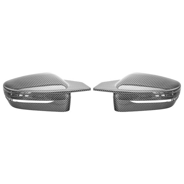Car Craft Compatible With Bmw 3 Series G20 G28 2019-2025 5 Series G30 2018-2024 7 Series G11 G12 2016-2024 F90 G15 G16 M3 M4 G80 Side Rear View Wing Mirror Cover Real Carbon Fiber - CAR CRAFT INDIA