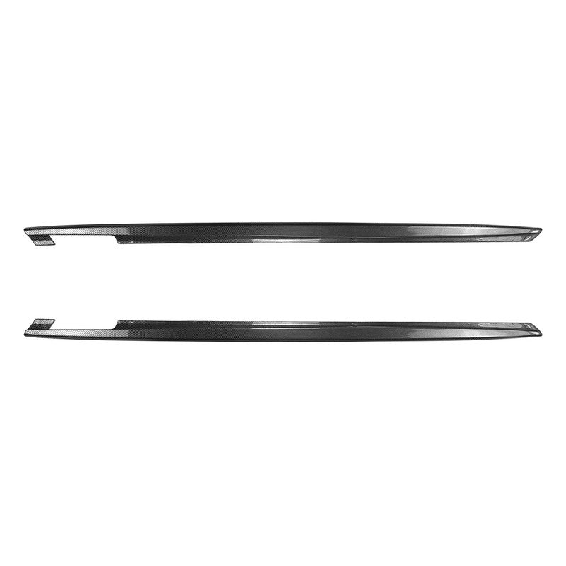 Car Craft Compatible With Bmw 3 Series G20 2019-2025 Side Skirt Splitter Trim Running Board Ac Style Swb Car Zst-1548 Carbon Fiber Look