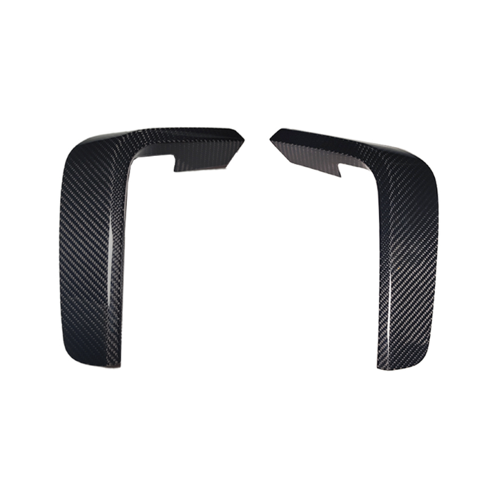 Car Craft Compatible With Bmw Z4 G29 2019-2025 Side Front Bumper Fog Lamp Grill Cover Trim Splitter Canard Real Carbon Fiber - CAR CRAFT INDIA