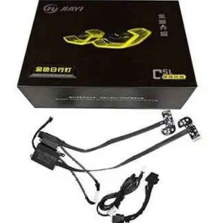 Car Craft Compatible With Bmw Z4 G29 2019-2023 Led Style Headlight Drl Daytime Running Light Angel Eye Led Module Rgb Chip Color Csl Style Europe - CAR CRAFT INDIA