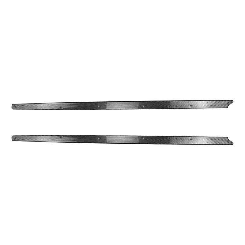 Car Craft Compatible With Bmw Z4 G29 2018-2026 Side Skirt Splitter Trim Running Board Zst-1552 Cf Carbon Fiber Look Black CC-10939