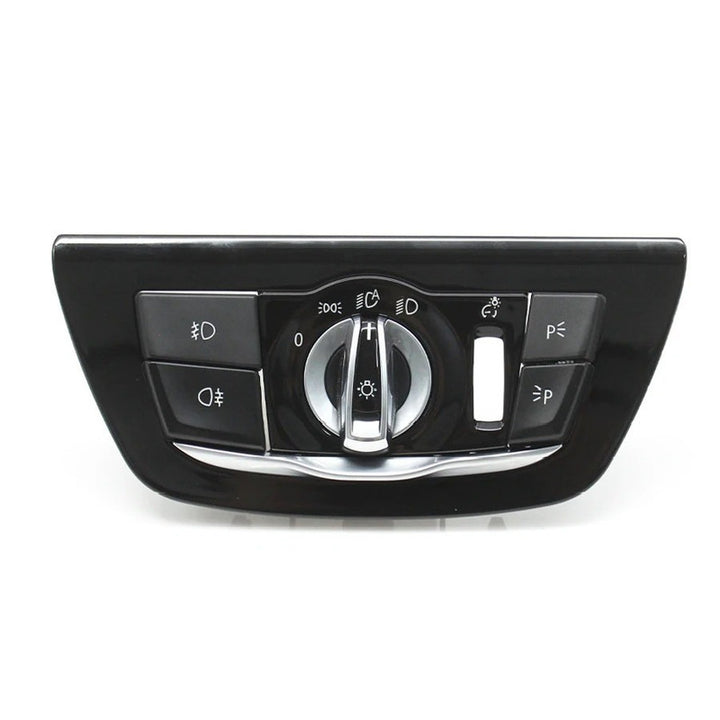Car Craft Compatible With Bmw 5 Series G30 6 Series Gt G32 2017-2023 Car Headlamp Headlight Rotary Switch Knob Cover Fog Lamp Light Parking Night Vision Button Cover Switch C61319472970-q4 Model C
