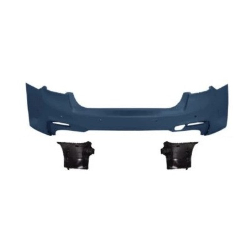 Car Craft Compatible With Bmw 5 Series G30 G38 F90 2018-2020 Upgrade Facelift Convert To M5 M Sport Rear Bumper Bodykit Assembly G30/38-019 Rear