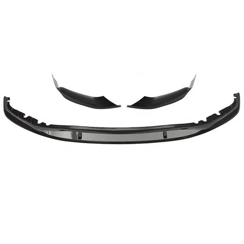 Car Craft Compatible With Bmw 5 Series G30 G38 F90 2018-2020 M Sport Mt M Tech M Performance Front Bumper Lip Splitter Skirt Trim G30/38-003/004 Cf Carbon Fiber Looks