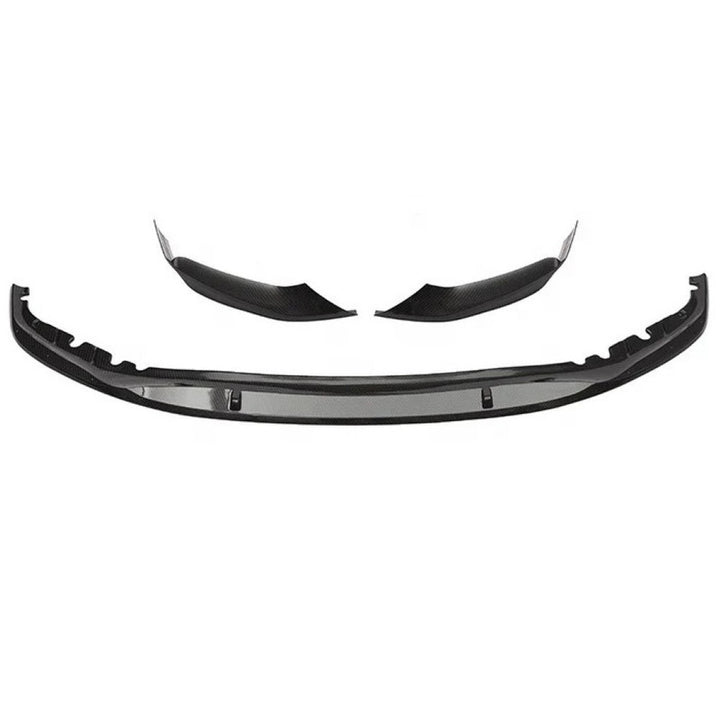 Car Craft Compatible With Bmw 5 Series G30 G38 F90 2018-2020 M Sport Mt M Tech M Performance Front Bumper Lip Splitter Skirt Trim G30/38-003/004 Cf Carbon Fiber Looks
