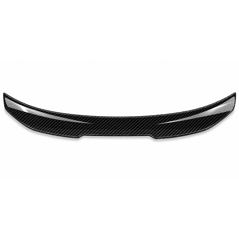 Car Craft Compatible With Bmw 5 Series G30 F90 M5 2017-2025 Rear Trunk Wing Boot Lip Spoiler Psm Style Carbon Fiber Look Bm-048
