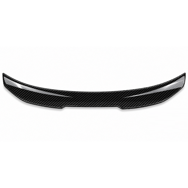 Car Craft Compatible With Bmw 5 Series G30 F90 M5 2017-2025 Rear Trunk Wing Boot Lip Spoiler Psm Style Carbon Fiber Look Bm-048