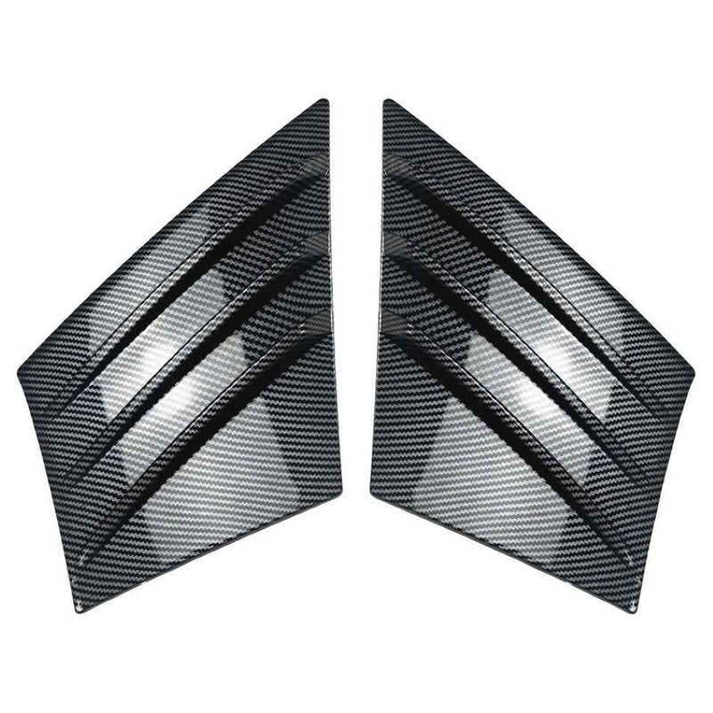 Car Craft Compatible With Bmw X3 G45 2025+ M Sport Front Bumper Skirts Splitter Fog Gril Cover Trim Zst-1162 Cf Carbon Fiber Look - CAR CRAFT INDIA