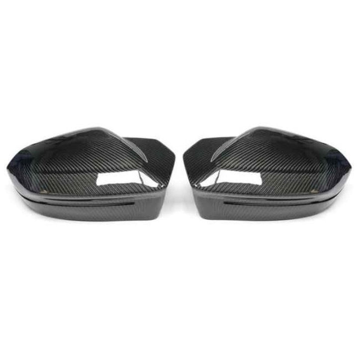 Car Craft Compatible With Bmw 5 Series I5 G60 G68 2024+ 7 Series G70 2024+ Side Rear View Horn Mirror Cover M5 Style Rhd Car Real Carbon Fiber Gc