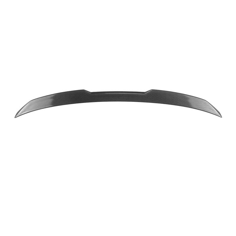 Car Craft Compatible With Bmw 7 Series G70 G73 I7 2023+ Rear Trunk Wing Boot Roof Lip Spoiler Zst-1436 Cf Carbon Fiber Look - CAR CRAFT INDIA