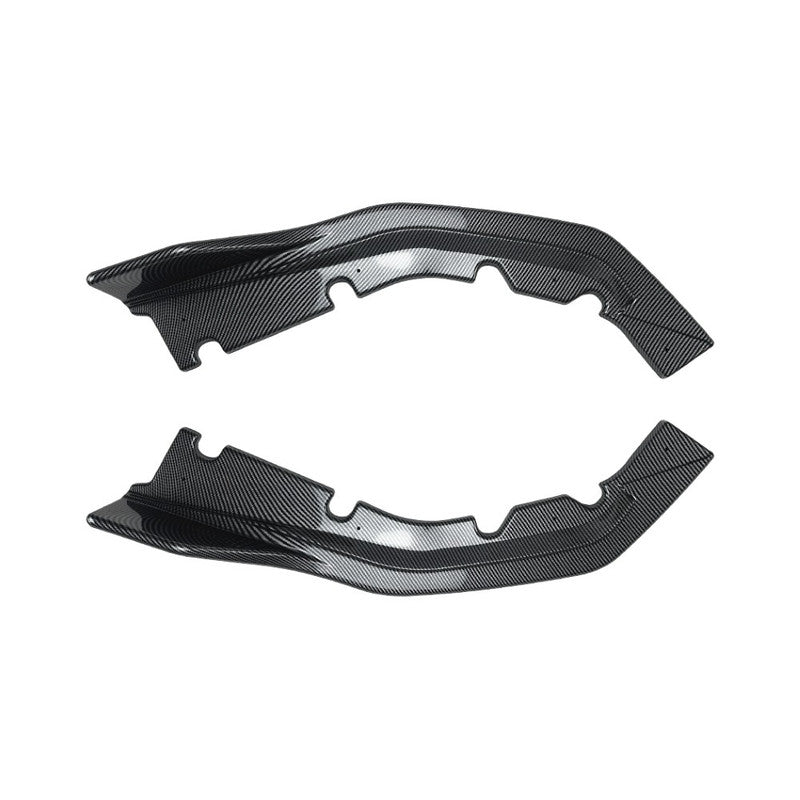 Car Craft Compatible With Bmw M4 G82 G83 2021-2026 Rear Bumper Flag Vent  Splitter Skirt Trim Canard  Zst-1113 Cf Carbon Fiber Look Black CC-10952