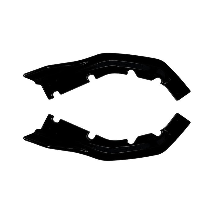 Car Craft Compatible With Bmw M4 G82 G83 2021-2026 Rear Bumper Flag Vent  Splitter Skirt Trim Canard  Zst-1113 Gb Glossy Black CC-10951