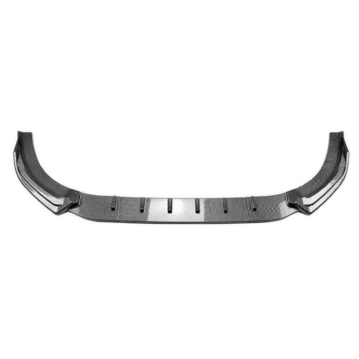 Car Craft Compatible With Volkswagen Vw Golf Mk8.5 Gti 2024+ Gti Rline Front Bumper Lip Splitter Skirts Zst-1189 Cf Carbon Fiber Look - CAR CRAFT INDIA