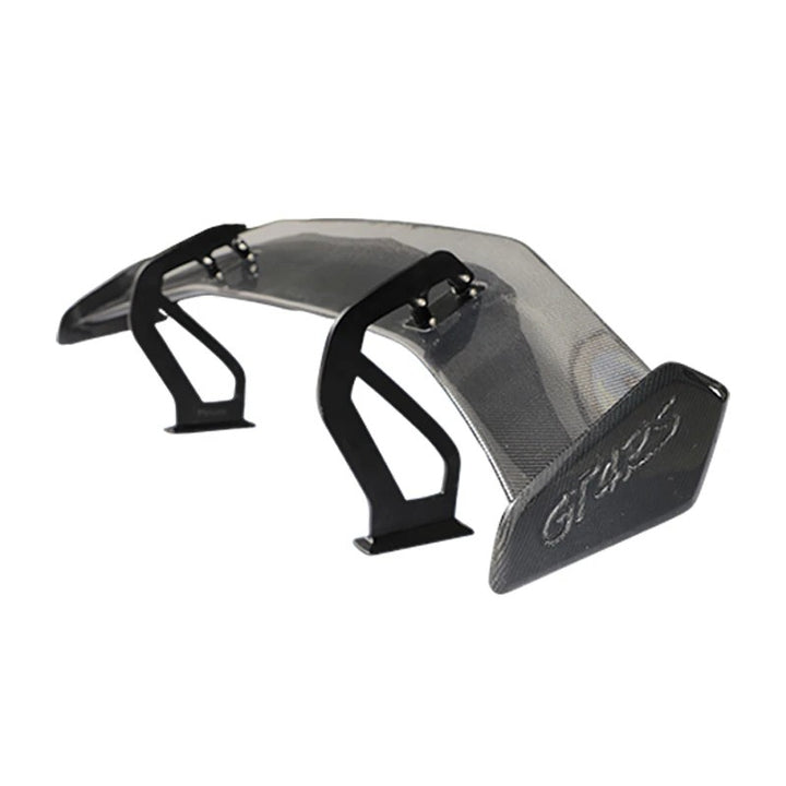 Car Craft Compatible With Porsche Boxter Cayman 718 989 997 998 981 911 Rear Trunk Wing Boot Tail Double Deck Wing Lip Gtr Spoiler Real Carbon Fiber - CAR CRAFT INDIA