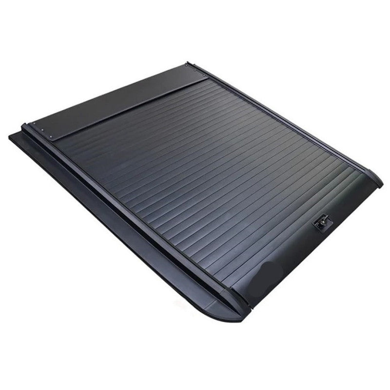 Car Craft Compatible With Isuzu D-max V Cross 2019-2025 Shutter Rear Truck Bed Retractable Lid Tonneau Tray Cover Roller Back Rear Hand Manual Controlled By Manual Push-pull Rope - CAR CRAFT INDIA