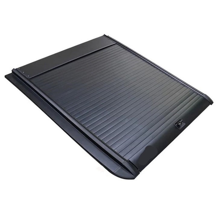 Car Craft Compatible With Isuzu D-max V Cross 2019-2025 Shutter Rear Truck Bed Retractable Lid Tonneau Tray Cover Roller Back Rear Hand Manual Controlled By Manual Push-pull Rope - CAR CRAFT INDIA