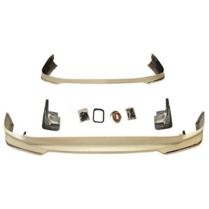 Car Craft Compatible With Toyota Land Cruiser Lc200 2008-2015 Upgrade Facelift Convert Bodykit Front Rear Bumper Lip Side Trim Grill Skirt Splitter Trim F047