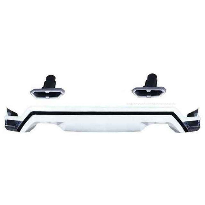 Car Craft Compatible With Toyota Land Cruiser Lc300 Lc 300 2022-2025 Rear Bumper Lip Skirt Splitter Trim