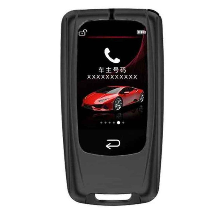 Car Craft Compatible With Audi Bmw Mercedes Jaguar Range Rover Porsche Volkswagen Skoda Volvo Nissan Jeep Maruti Toyota Hyndai Bentley Ferrari Lamborghini Mini Cooper Lcd Led Smart Keyless Key Mh10 Black