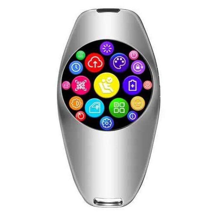 Car Craft Compatible With Audi Bmw Mercedes Jaguar Range Rover Porsche Volkswagen Skoda Volvo Nissan Jeep Maruti Toyota Hyndai Bentley Ferrari Lamborghini Mini Cooper Lcd Led Smart Keyless Key Sk11 Silver