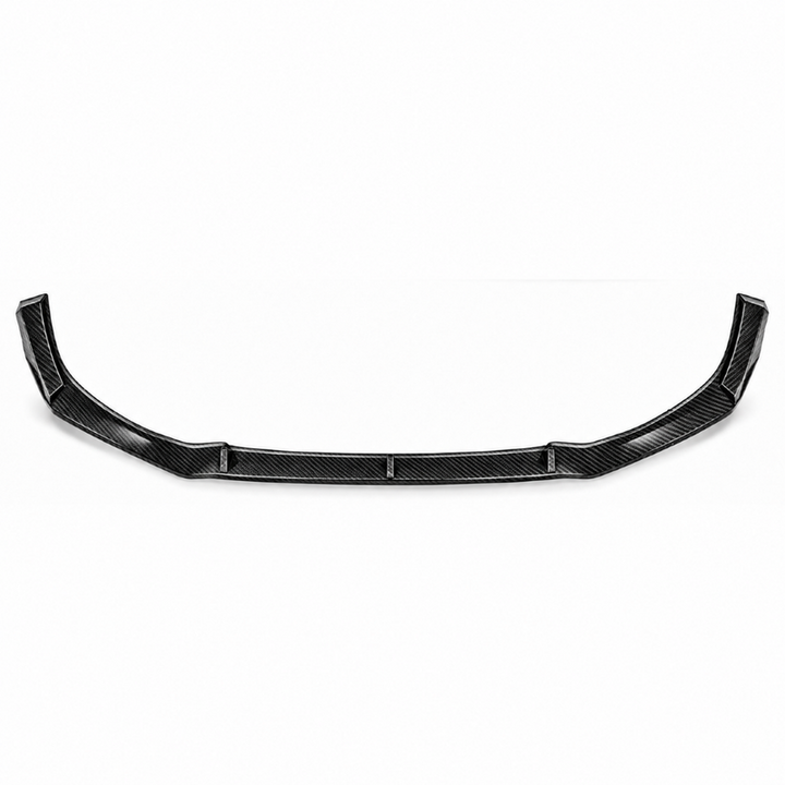 Car Craft Compatible With Lexus Es 2018-2022 Front Bumper Lip Skirt Trim Carbon Fiber Look