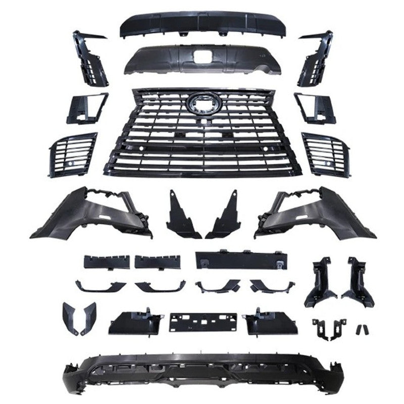 Car Craft Compatible With Toyota Lexus Lx600 2022+ Low Version Upgrade Facelift Convert To Lx600 Executive Style Bodytkit Front Rear Lip Grill Skirt Splitter F192