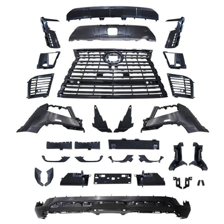 Car Craft Compatible With Toyota Lexus Lx600 2022+ Low Version Upgrade Facelift Convert To Lx600 Executive Style Bodytkit Front Rear Lip Grill Skirt Splitter F192