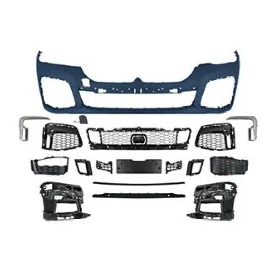 Car Craft Compatible With Bmw 7 Series G12 2019-2022 Front Bumper Upgrade Convert To M Sport M7 M760 Style Bodykit Body Kit Bumper Gc G11 12 014