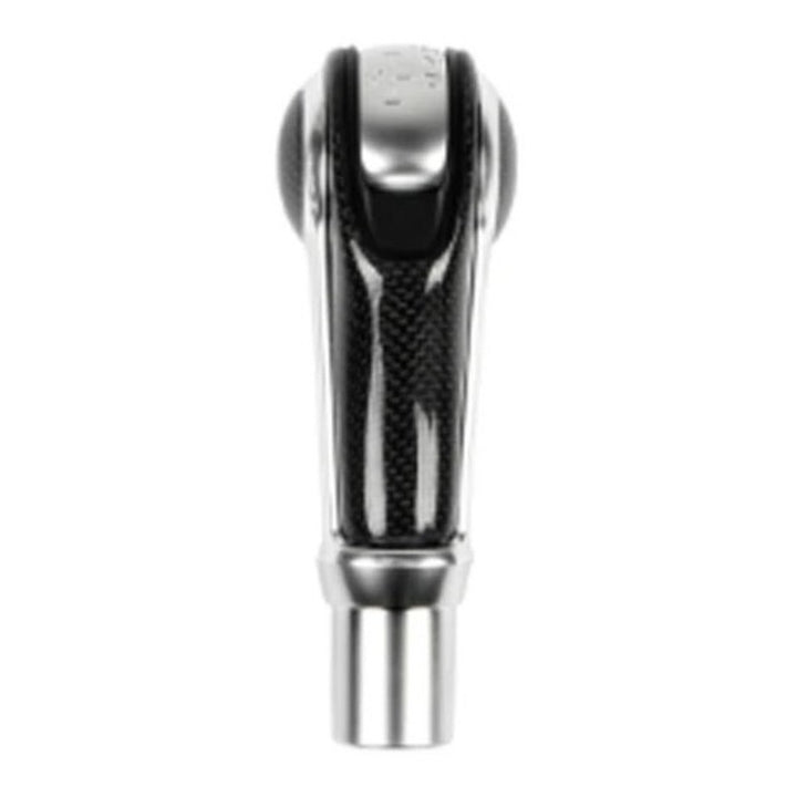 Car Craft Compatible With Porsche Panamera 2010-2016 Macan 2014-2021 718 2016-2024 911 2008-2017 Boxster 2008-2017 Cayman 2009-2016 Gear Shift Head Knob Level Handle Stick Shifter Carbon Fiber