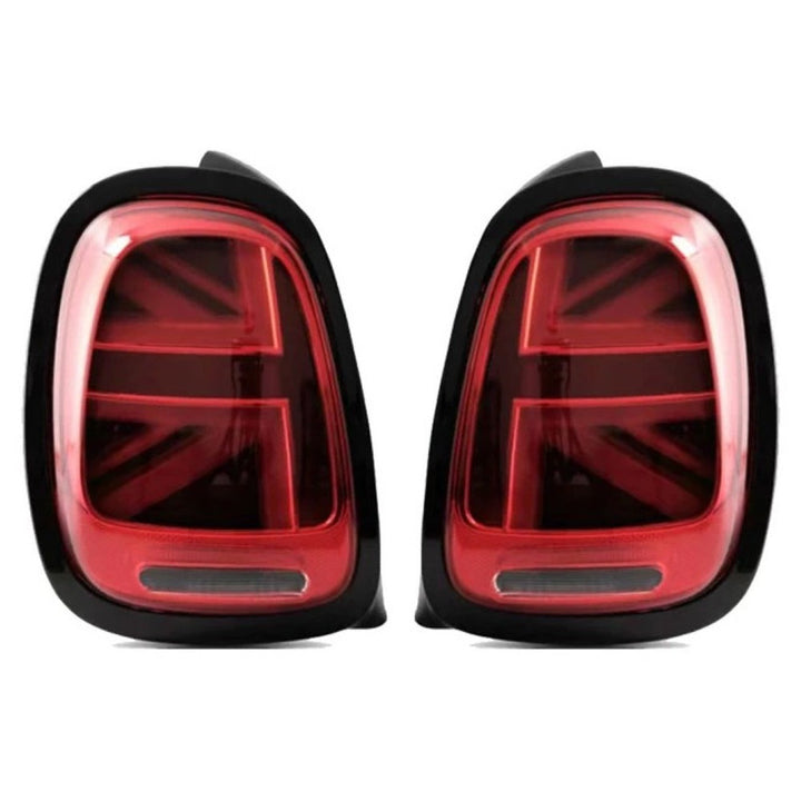 Car Craft Compatible With Mini Cooper F55 2015-2019 Cooper S F56 2015-2019 Cooper S Convertible F57 2015-2019 F Series Led Tail Light Tail Lamp Light 2007-2016 Dynamic Signal Taillight Drl Brake Reverse Union Jack Red